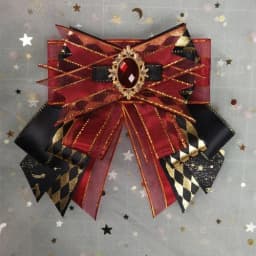 Original Hand-Made Bow Tie Brooches for Woman Girls Lolita Suits Uniform Shirts Collar Flower Accessories Corsage Pins