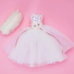 Wholesale Toy accessories gift clothes blue purple dressess for your BB FR 1/6 scale dolls BBIKG06