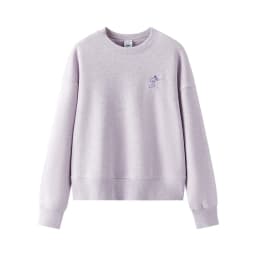 Semir Oversize Hoodie Women Spring Embroidered Split Basic Layer Trendy Pullover Casual Loose Comfortable Stylish Top