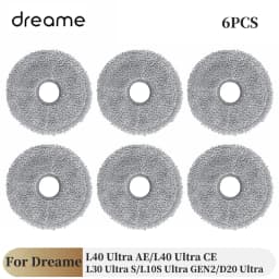 For Dreame L40 Ultra AE Vacuum Cleaner: L10S Ultra Gen2 Mops, Filters, Dust Bags, and Side Brushes