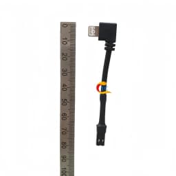 Magnetic Backplate Phone Holder Type-C Adapter 90-Degree Angled Charging Cable USB Plug Fast Charging Connector with Customizable Length