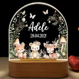 Personalized Children Fairy Lamp Custom Castle 3D Night Light For Kids Tinkebell Bedroom Home Decoration Birthday Christmas Gift