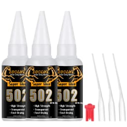 502 Super Glue Quick-drying Strong Cyanoacrylate Glue Is Used for DIY Handicraft Repair of Metal, Wood, Plastic and Ceramics.20g