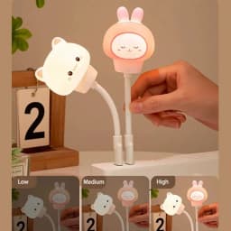 GGbingo USB/ Remote Control Night Light LED Cute Cartoon Bear Chick Kitten Night Light for Baby Kid Bedroom Decor Bedside Light
