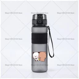 Bubu Dudu Water Bottle Yier Bear Panda Girl Boy Large Capacity Sports Kettle Transparent Cold Water Cup Outdoor Portable 550ml