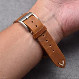 Quick Release Crazy Horse Leather Watch Band 18mm 20mm 22mm Brown Leather Watch Bracelet Men Women for Seiko Omega Huawei Belt