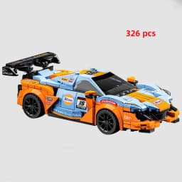 Technical Speed Car MOC City Vehicle Racing Car Rally Building Blocks Bricks Set Retro Ornament Diy Toys For Adults Gifts