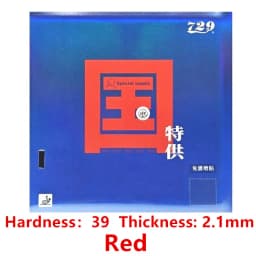 Friendship 729 Battle 2 NATIONAL Blue Sponge Table Tennis Rubber (Super Select) Battle-2 Pro Ping Pong Sponge