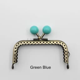8.5cm Small Beads Antique Bronze Square Metal Purse Frame Handle for Clutch Bag Handbag Accessories Making Kiss Clasp Lock