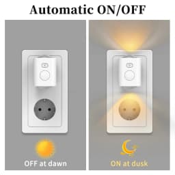 1/2pcs EU Plug Motion Sensor Night Light Plug Into Wall RGB Color Changing Dimmable Auto on Off for Kids Bedroom Hallway 220V