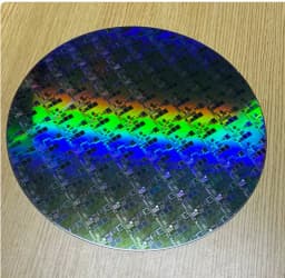 6 inch 12 Inch 8-inch Silicon Wafer, Round Lithography Wafer Semiconductor Exhibition Display, Integrated Circuit
