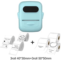 Marklife P50 Thermal Label Printer Mini Bluetooth Self-Adhesive Sticker Printer for School Office Kitchen To Tag Price Machine