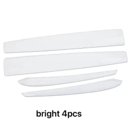 Dashboard Door Wood Trim Insert Cover For Tesla Model 3/Y ABS Mid-Console Split Set Dashboard Decor Panel Sticker Car Accessorie