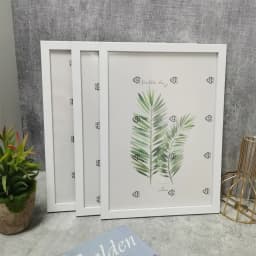 3Pcs Wooden Photo Frames For Picture Wall 10X15 15X20 20X25 A4 Pictures Frame Stand For Pictures Photo Decor Commemorative Gift