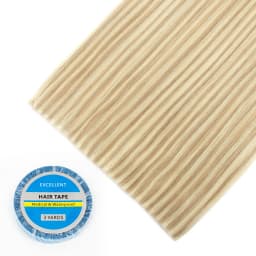 Long Flat Weft Invisible Tape Bundles Human Hair PU Skin Weft Hair Extension Injected Seamless & No-Glue Tape On Hair Weft
