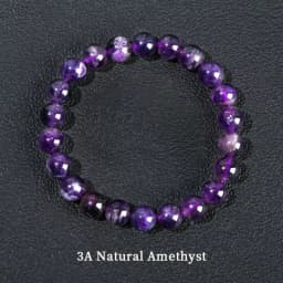 6 8 10mm Natural Stone Lapis Lazuli Amethyst Quartz Bead Bracelet Women Men Reiki Healing Elastic Bracelet Fashion Jewelry Gift