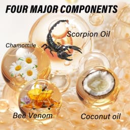 Joint Skin Care Cream with Scorpion Oil & Bee Venom – Extra Strong Moisturizer for Joint Stiffness.
