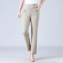 Candy Color Korean Stretch Pants Slim High Waist Straight Pants Women Trouser Patchwork Pocket Casual Thin Classic Pantalones