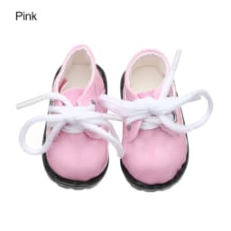 5cm Doll Toy Bright Leather Shoes for 1/6 Doll Toys Accessories Handmade Cute Doll Bandage Shoes Girls Gifts Doll Accessories