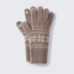 ZYCZCXX A-grade 100% Cashmere Knitted Soft Warm Touch Screen Gloves in Autumn and Winter Stretch Gloves for Men And Women.