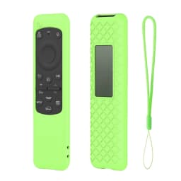 Silicone Case for Samsung BN59-01432A Smart TV Remote Control Protective Case Anit-Lost with Lanyard