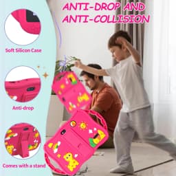7.0 Inch WiFi Kids Tablet with Cartoon Pattern 64GB ROM Android 13 Google Certified Learning Education Games