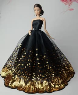 1 Set Doll Clothes 1:6 Scale Dress Outfit for 11.5 Inch 30cm Doll Many Style for Choice Gifts for Girls Doll Accessories #7
