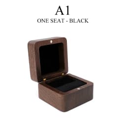 Luxury Wood Jewelry Box Wedding Ring Box Earring Rings Box Jewelry Organizer Box Jewelry Gift Packaging Box Bracelet Package