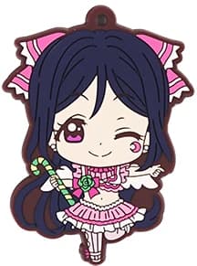 Love Live Sunshine Anime Lovelive Aqours Yoshiko Ruby Chika Hanamaru Dia Kanan Mari Game PVC Keychain