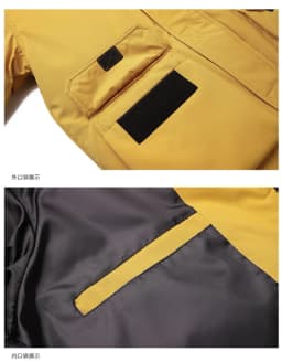 Men Mid Length Workwear Down Parkas Men Couple Fashion Down Parkas Men White Duck Down Casual Warm Winter New Stylish Parkas