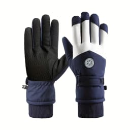 Autumn Winter Women Gloves Touch Screen Windproof Warm Riding Snow Play Men and Women Warm Gloves