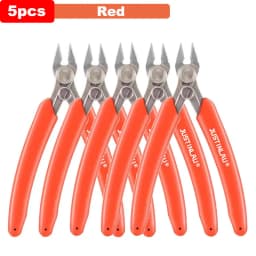 Universal Stainless Steel Pliers DIY Electronic Diagonal Side Cutting Nippers Wire Cable Cutter 3D Printer Parts Hand Tools