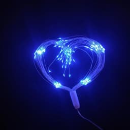 150/200 LED String Fairy Lights Hanging Starburst Lamp DIY Firework Christmas Garland Festival Decoration Remote Twinkle Lights