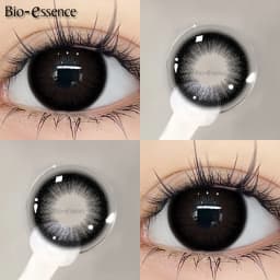 Bio-essence 1 pair Korean Lenses Colored Contact Lenses with Prescription Blue Myopia Lenses Korean Lenses High Quality Lenses