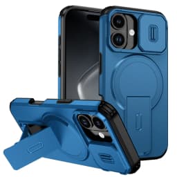 Shockproof Foldable Magnetic Stand Phone Case For iPhone 18 17 16 15 14 13 12 11 Pro Max Air 16E Full Body Lens Protection Cover
