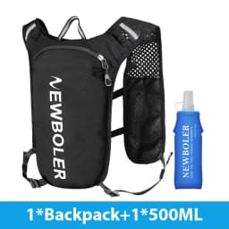 NEWBOLER Trail Running Backpack Ultra Lightweight Hydration Vest Breathable Functional Pack for Marathon Cycling Hiking