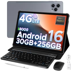 DOOGEE Tab G6 Tablet PC 30GB 256GB Dual Speakers 11'' HD Display Unisoc T7250 Widevine L1 8000mAh Battery Android 16 2 in 1 Smart Pad