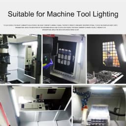 LED Industrial Lamp IP67 Waterproof Oil-proof Dust-proof Workshop CNC Industrial Lamps AC100-230V Leds Machine Work Tool Lights