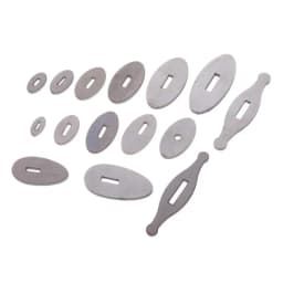 1Pc Knife Finger Guard Bolster Pommel Brass Stainless Steel DIY Knife Handle Hand Guard Blanks Fixed Blade Knife Making Parts