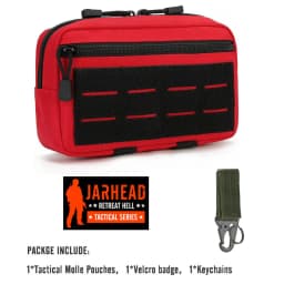 Tactical Molle EDC Pouch Outdoor First Aid Kit Pouch Waist Pack Emergency EMT Utility Tool Pouch Hunting Bag For Hunting Hiking
