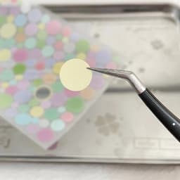 WAKAWAKA Star Dot Scrapbooking Sticker Cute Basic Elements Dual Material PET Glitter Synthetic Paper Journal Planner DIY