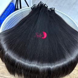 16A Double Drawn 1BT4 Ombre Vietnamese Bone Straight Human Hair Bundles 100% Unprocessed Raw Virgin Hair Extensions for Women