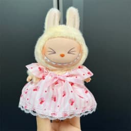 Labubu V1 V2 Multi-style DIY Clothes Accessories for 15-17cm Dolls Fashionable Gift Items for Doll Enthusiasts
