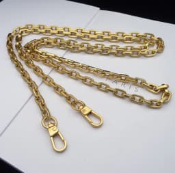 Gold Interchangeable Bag Chain Shoulder Strap Purse Chain Accessories Purse Straps Shoulder Cross Body Replacement Buckles