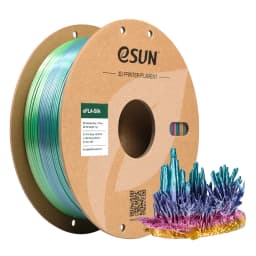 ESUN Rainbow Silk PLA Filament 1.75mm Rainbow Silk Filament for 3D Printer 1KG Printing Material Silk 3D Printer Filament
