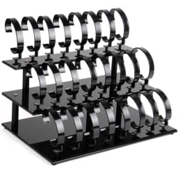 Customized Acrylic Watches Stand Watch Holder Case Bracelet Watch Organizer Jewellery Showing Shelf Rack Jewelry Packaging