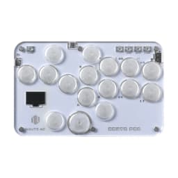 Haute42 Arcade Joystick Hitbox Leverless Controller Fight Sticks For PC / Ps4 /Switch Mini Hitbox Fighting Game Arcade Stick