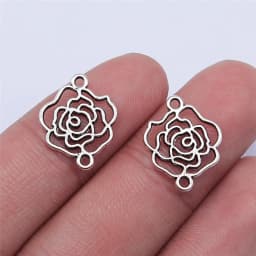 20pcs Earring Making Charms Findings Geometric Connector Charms For Earring Making Bracelet Making
