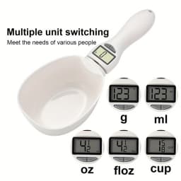 Kitchen Digital Food Measuring Spoon Scale Pet Food Measuring Spoon Scale Suitable For Cat And Dog Food Measuring Flour Spoon 
