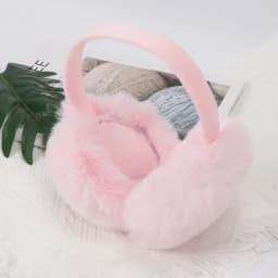 Winter Fashion Solid Soft Plush Ear Keep Warmer Earmuffs for Women Cute Outdoor Sports Earflap Protection Ear-Muffs Ear Cover